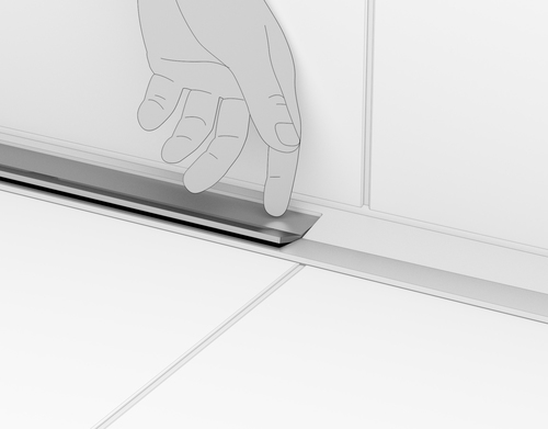 Nowoczesna strefa prysznicowa. Instrukcja montażu profilu liniowego z możliwością przycięcia